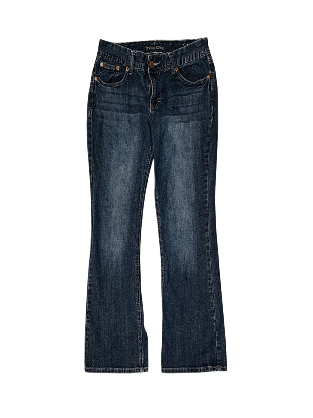 MAURICES Women's Dark Wash Curvy Bootcut Jeans Size 5/6 Short